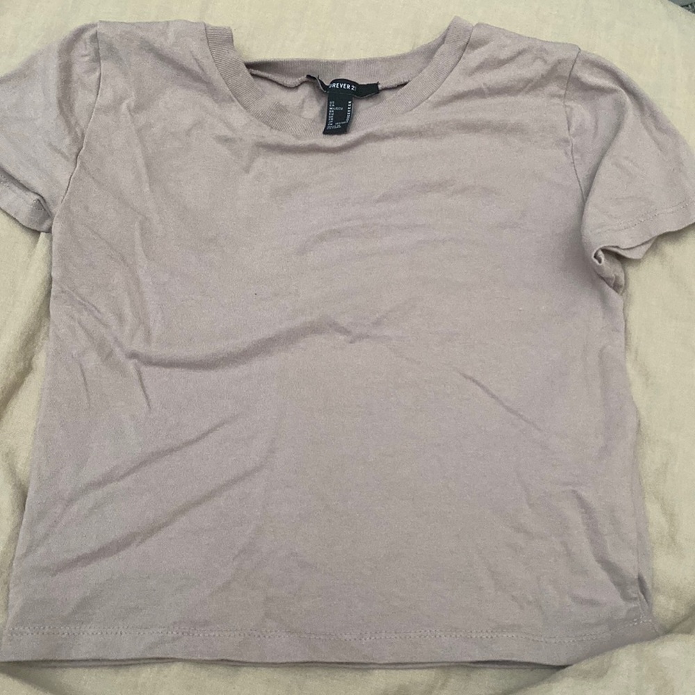 Forever 21 Cropped T-Shirt